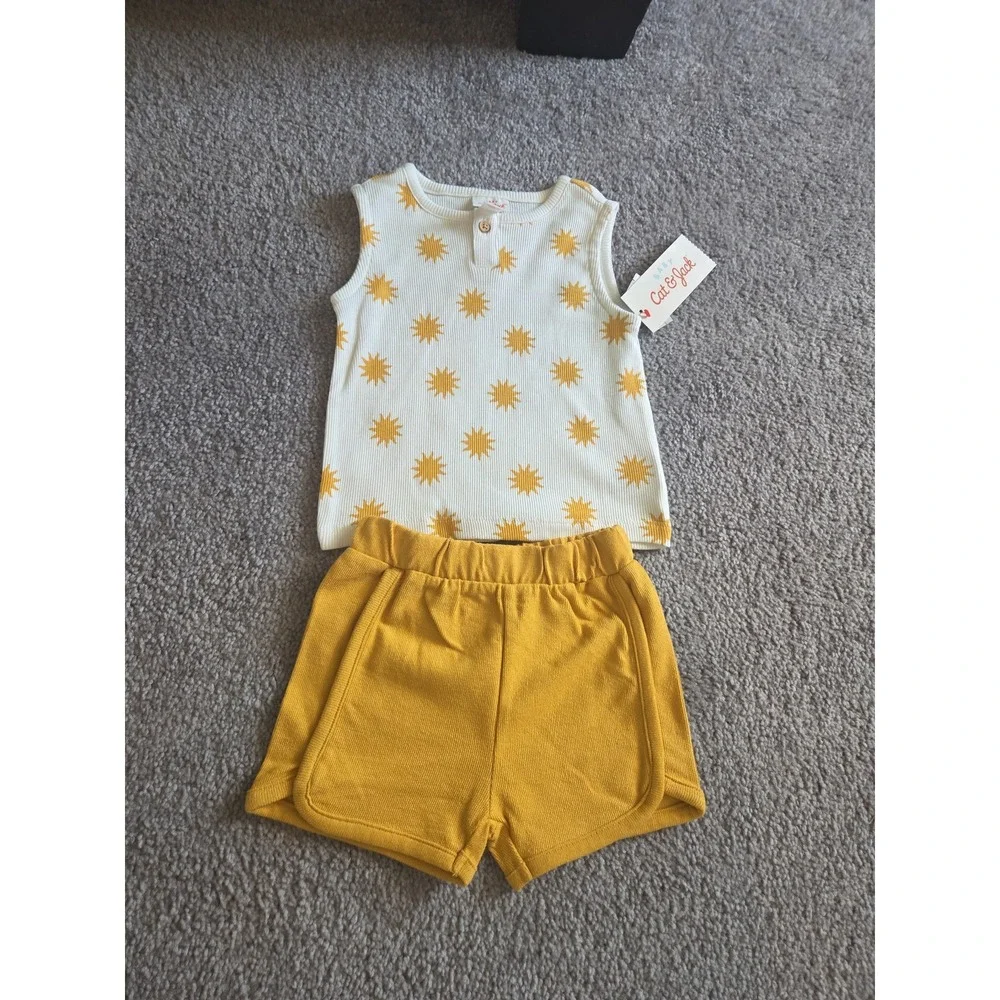 Cloud island baby boy set‎ 6-9 mos